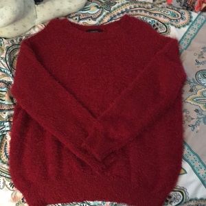Forever 21 red sweater!